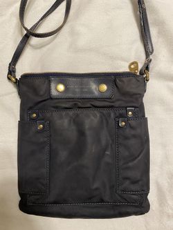 Marc Jacobs Navy Nylon Crossbody Bag