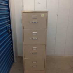 Solid Metal File Cabinet For Legal Size Paper Or Storage