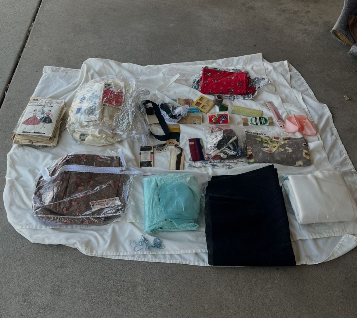 Sewing Remants & Miscellaneous