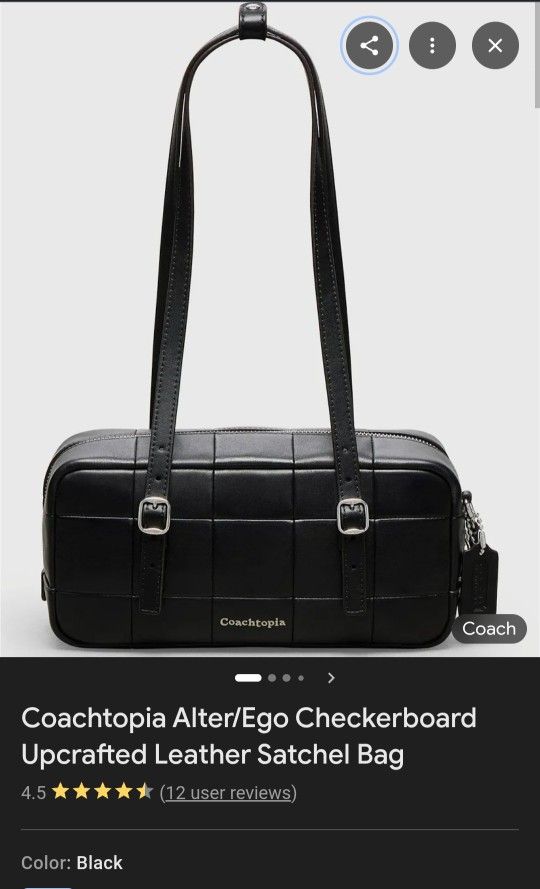 Coachtopia Handbag Purse NWOT