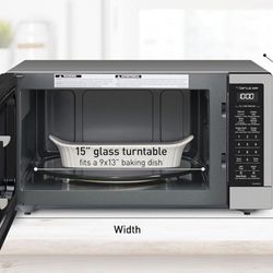 LG LMC2075ST 1200W Countertop Microwave - Stainless Steel
