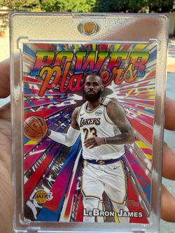LeBron James card