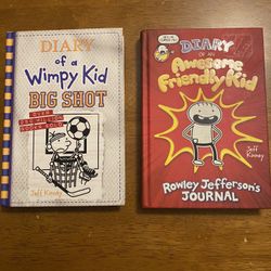 Diary Of A Wimpy Kid Hardback Bundle Of 2
