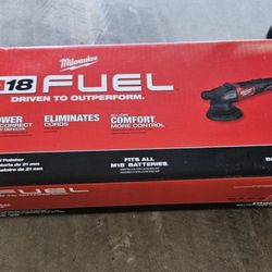 M18 FUEL18V Lithium-Ion Brushless Cordless 21MM DA Polisher (Tool-Only)
