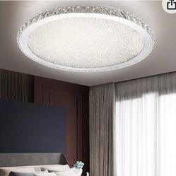 LED Crystal Ceiling Light Fixture