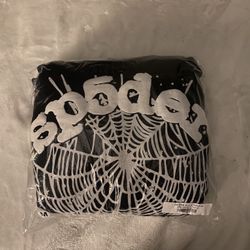 Spider Hoodie Black