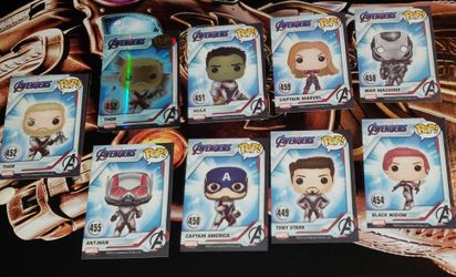 Avengers: Endgame EE FUNKO CARDS