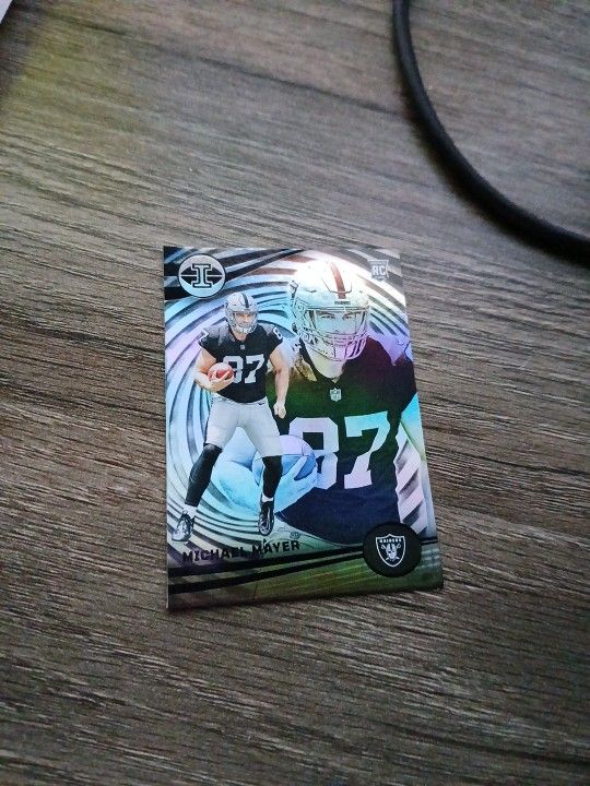 RAIDERS card
