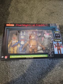 FNAF Target Exclusive 4-Pack Toy Freddy, Bonnie, Chica & Mangle New in Box (LATHROP PICKUP ONLY)