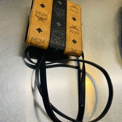 MCM Monogram Zip-up Wallet/Pouch 