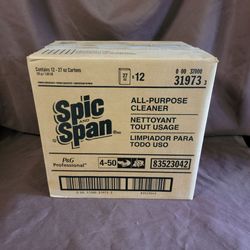 Case 12 Spic And Span All Purpose Cleaner 27oz Powder