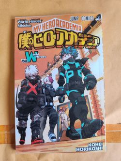My Hero Academia Vol W. Movie Theater Exclusive Non-Sale Item