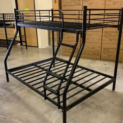 Twin Bed, Full Bed, Twin Full Bunkbed, Twin Full Bunk Bed