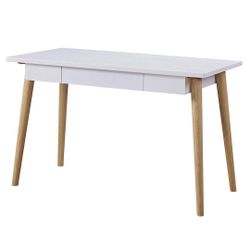 New White Desk Table MCM 