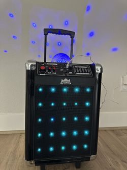 Karaoke Machine With Two Wireless Microphones