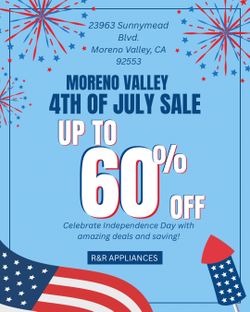R&R Appliances Moreno Valley Mega Sale!