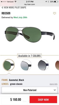 Ray Bans Sunglasses