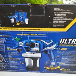 Graco Ultra Battery Powered Airless Paint Sprayer