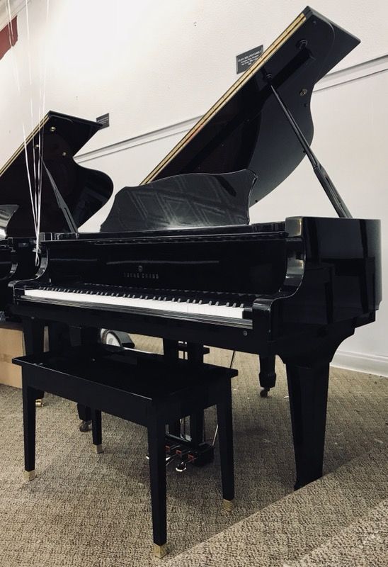 Young Chang Black Baby Grand Piano