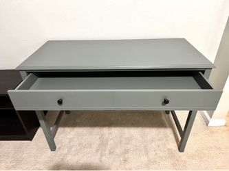 Gray Desk w/ Large Drawer