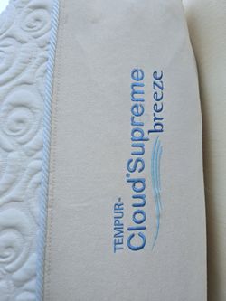 Queen Size Matress Temporpedic With Boxpring Free Delivery 