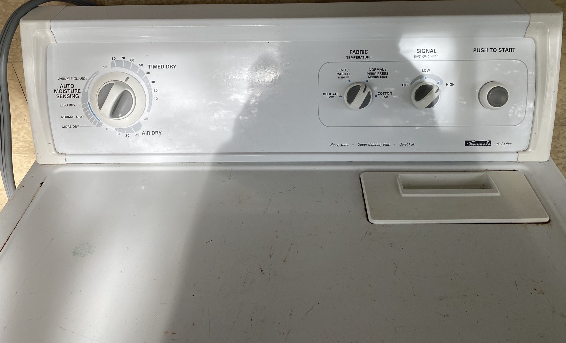 Kenmore 80 Series Dryer White for Sale in Tarpon Springs, FL OfferUp