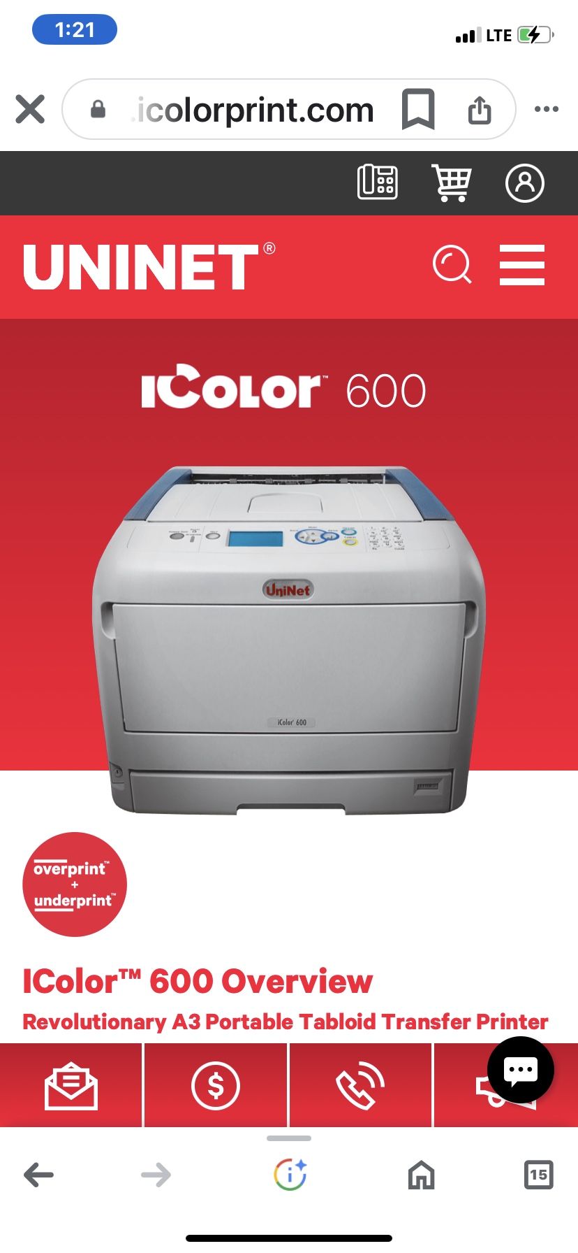 IColor 600 Printer