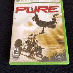 Xbox 360 Game Pure From Disney Rated E For Everyone Used Good Condition