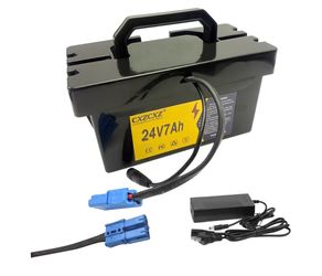 CXZCXZ 24V 7Ah Lithium Battery Pack for Kids UTV Ride-On Cars