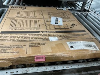 Keny Baby Safety Gate Black