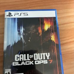 Ps5 call of duty Black ops seven