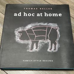 AD HOC Thomas Keller Cook Book First edition Like New
