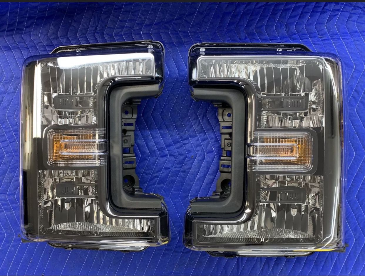 2018 Ford F-250 super duty headlights