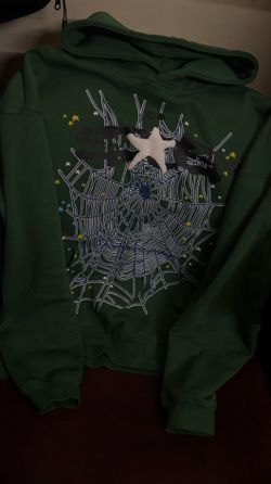 Green Spider Hoodie
