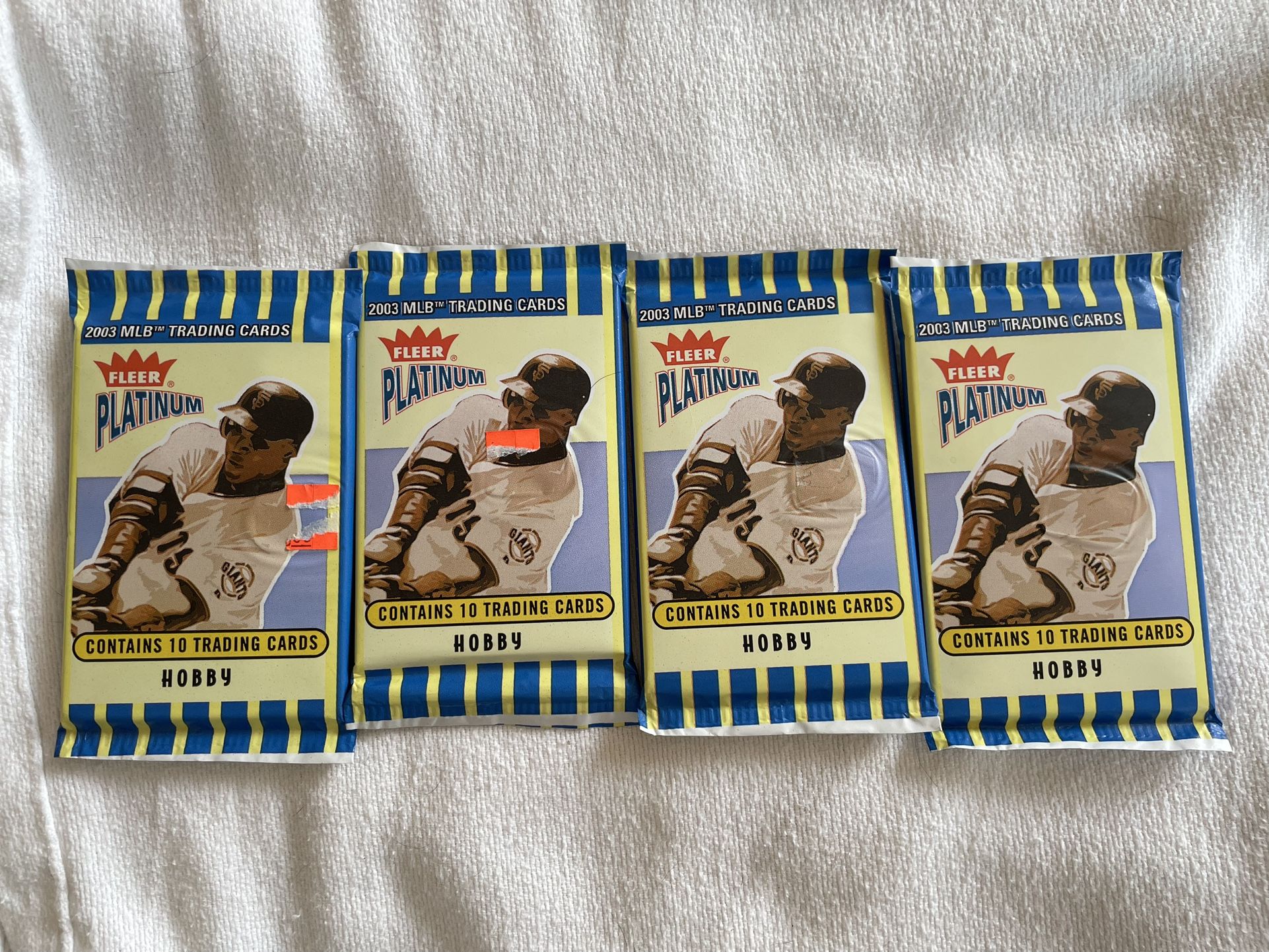 Lot Of 2003 Fleer Platinum Baseball Unopened Packs