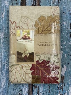 Fall Tablecloth 60 x 84