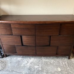 Used Dresser + Side Table