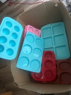 Silicone molds for baking soap crafts epoxy treats