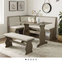 5 Person Breakfast Nook (both directions) Wayfair