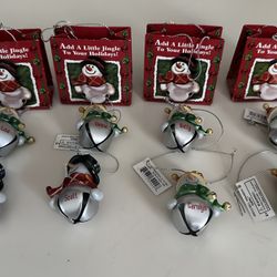 Bell Ornaments with names
