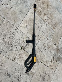 DEWALT Pressure Washer Spray Nozzle Wand 4500 PSI Black Plastic OR452