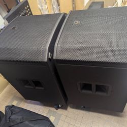 EV EKX Powered Subwoofers 18” Pair $2000 Firm 