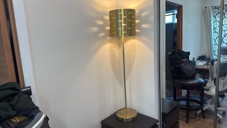 Gold lamp
