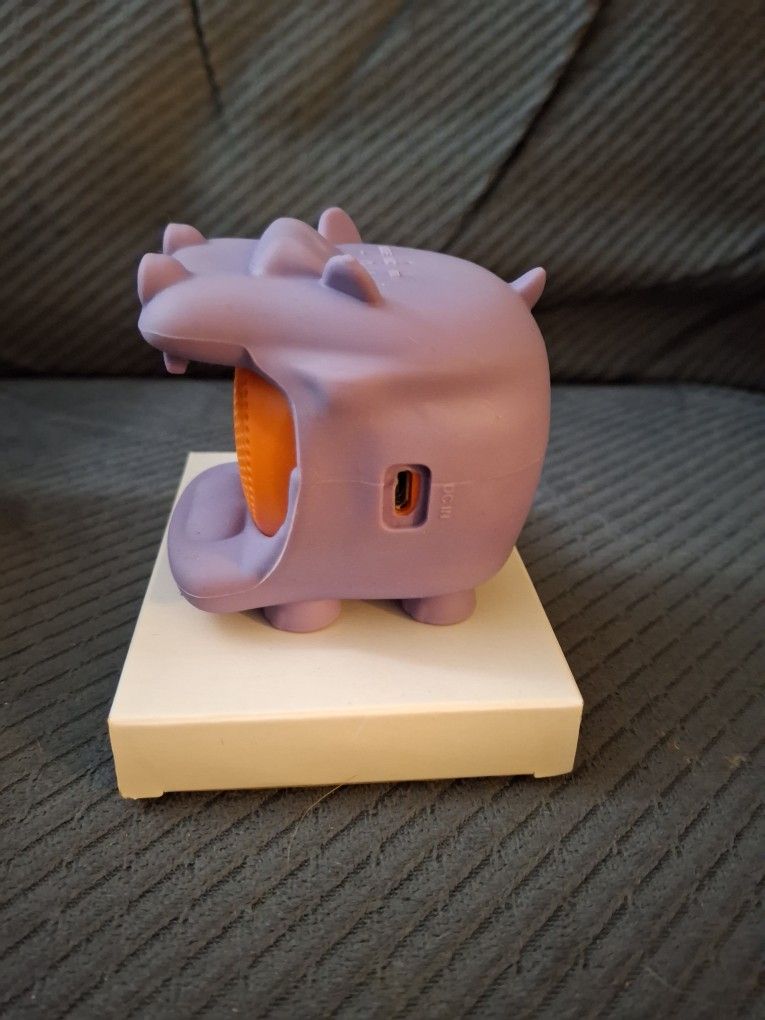 Purple Hippo Craig Animal Portable Speaker, Bluetooth. $20, OBO.