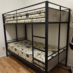 Bunk Beds Twin SIZE Mattress Great Condition 