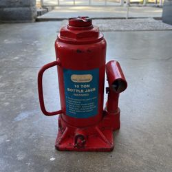 10 Ton Hydraulic Bottle Jack - Heavy Duty Tool Exchange