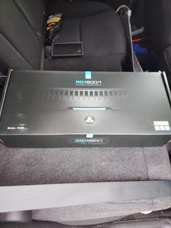 J L Audio RD1500/1 Amp  Brand New 
