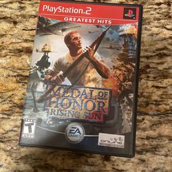 Medal Of Honor Rising Sun PS2 Greatest Hits Playstation 2 Game