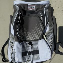 Rawlings Impulse Baseball Backpack White/grey