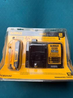 DEWALT 20V MAX Lithium-Ion POWERSTACK Compact Battery Starter Kit